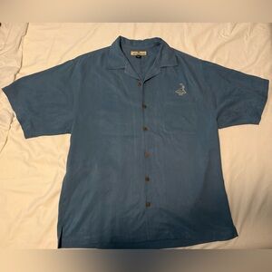 Tommy Bahama Blue Button-Down Pinehurst Shirt